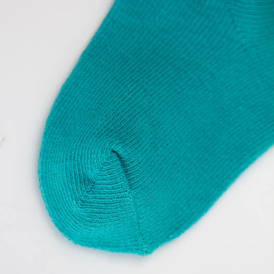 Unisex Children Kids Pure Color Cotton Custom Short Quarter Socks