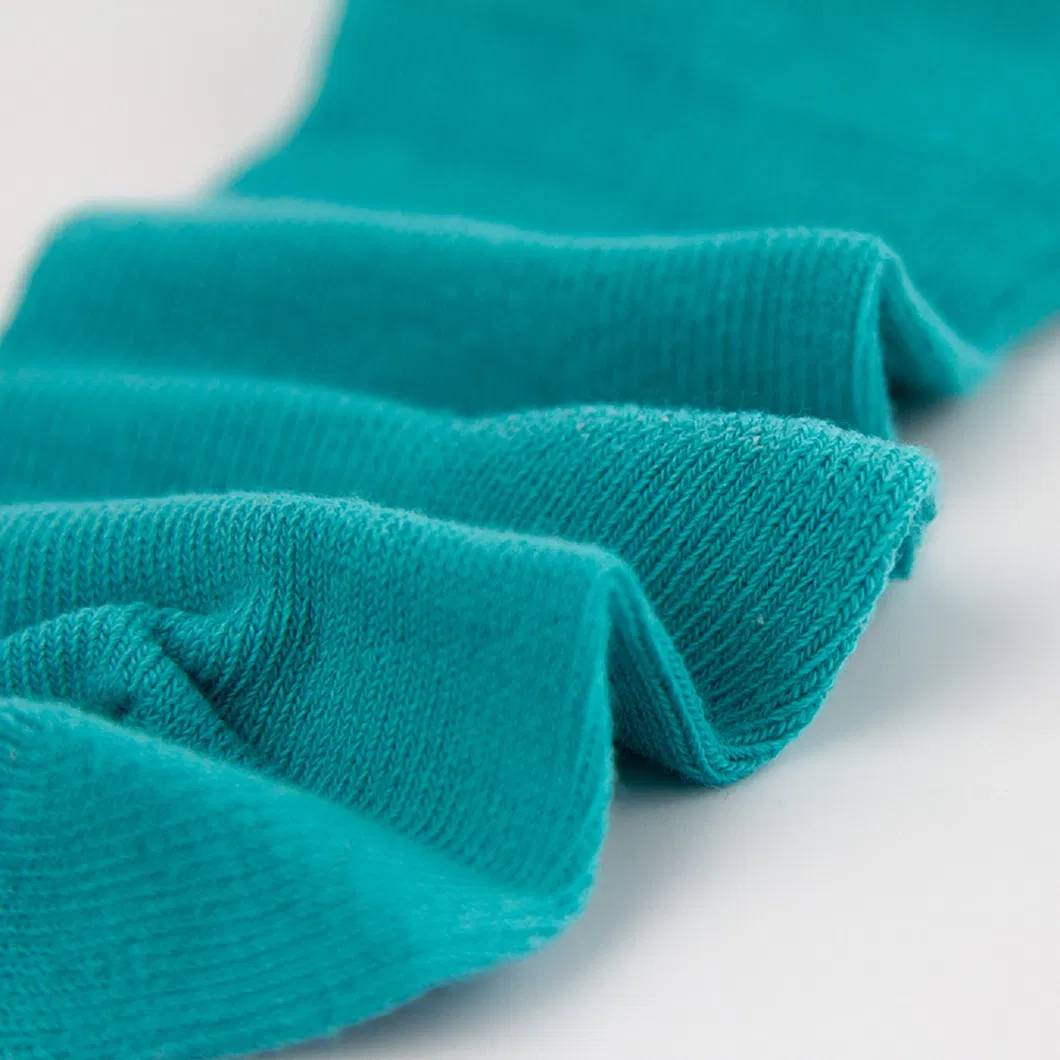 Unisex Children Kids Pure Color Cotton Custom Short Quarter Socks