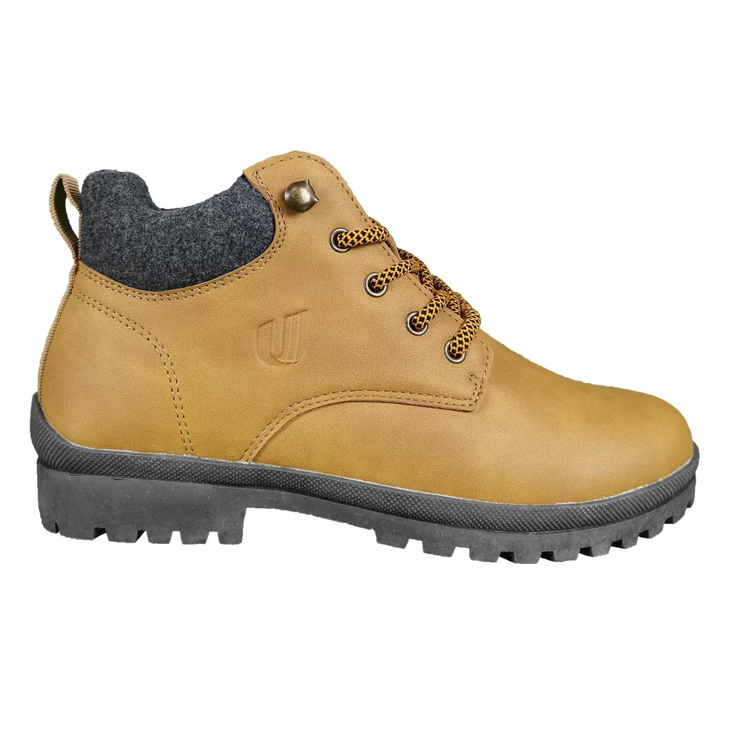 Uniworld Vietnam Factory Custom Wholesale New Latest Design PU Lady Martin Shoes Warm and Comfortable High-Top Women′ S Boots