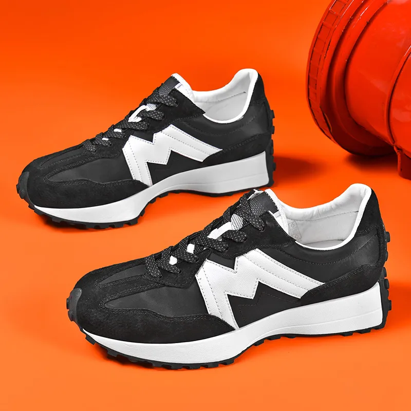 Wholesale High Quality Sports Leather Forrest Shoes Casual Running Shoes Men Sneakers