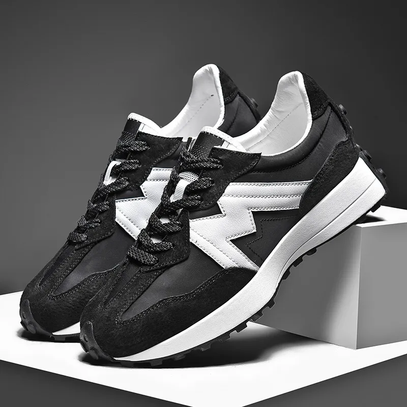 Wholesale High Quality Sports Leather Forrest Shoes Casual Running Shoes Men Sneakers