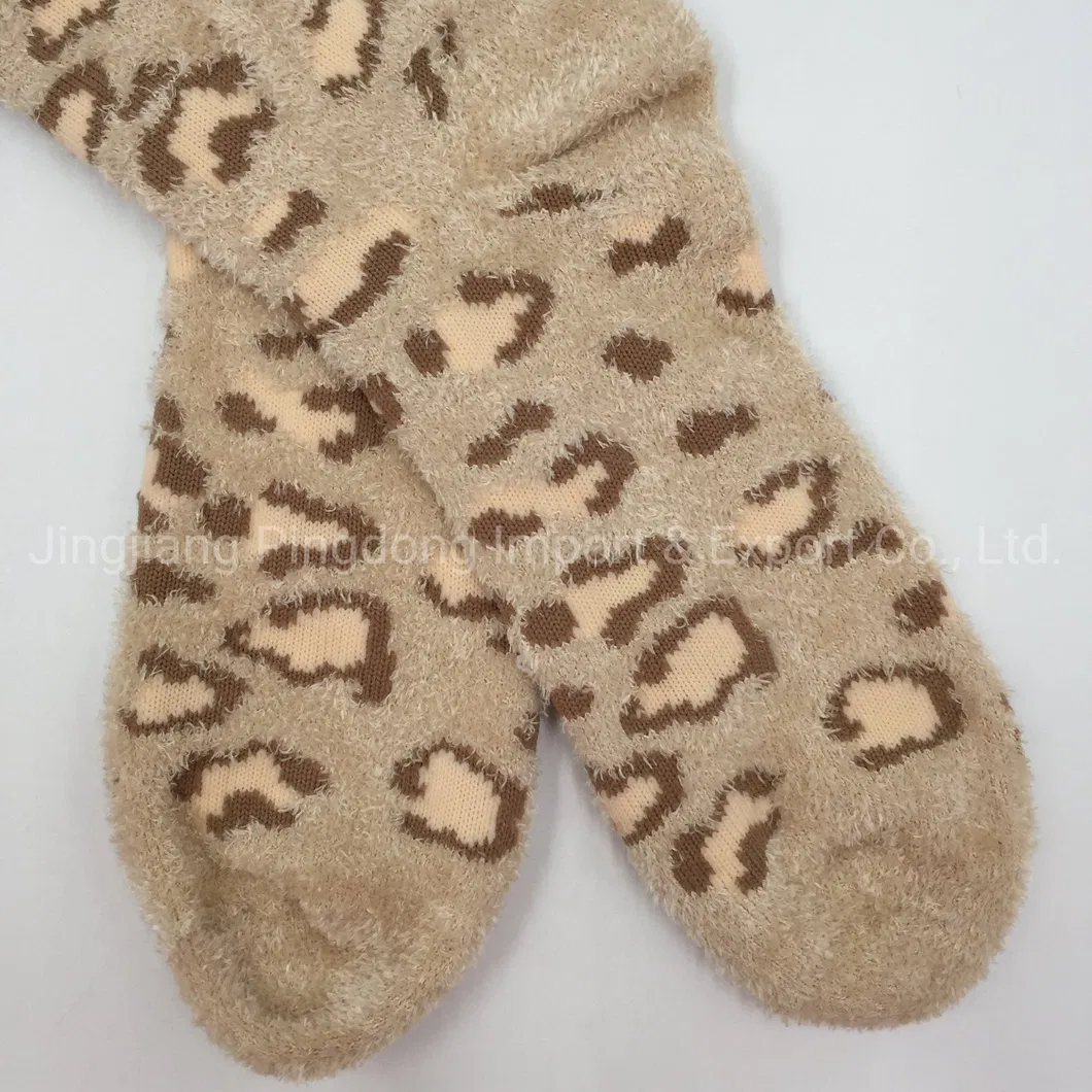 Wholesale Hot Sale Feather Yarn Cosy Sock Home Sock